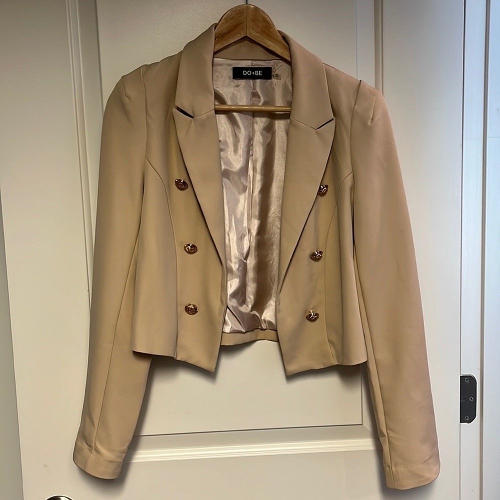 Cropped blazer
